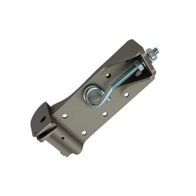 Suporte inferior em alumínio com elevada espessura de suporte de carga