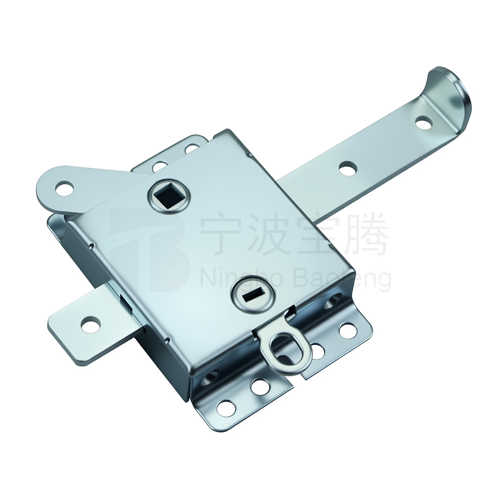 garage door slide lock for residential sectional door